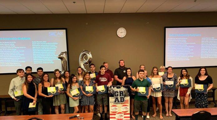 SRCAR Scholarship Foundation awards 28 scholarships to local high school seniors