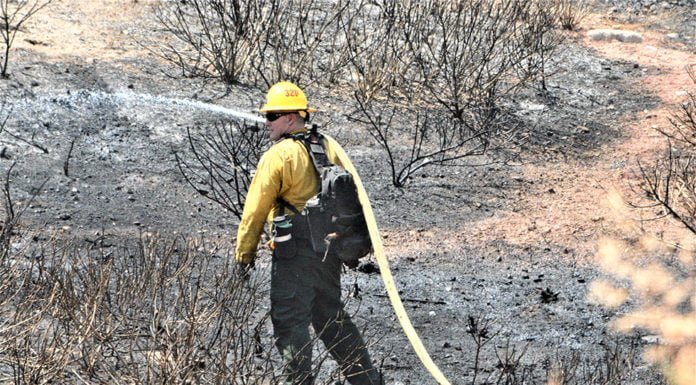 Fire scorches 80 acres near I-15 in Lake Elsinore