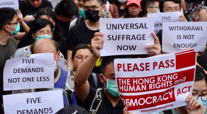 US and EU officials speak out against arrests of Hong Kong activists