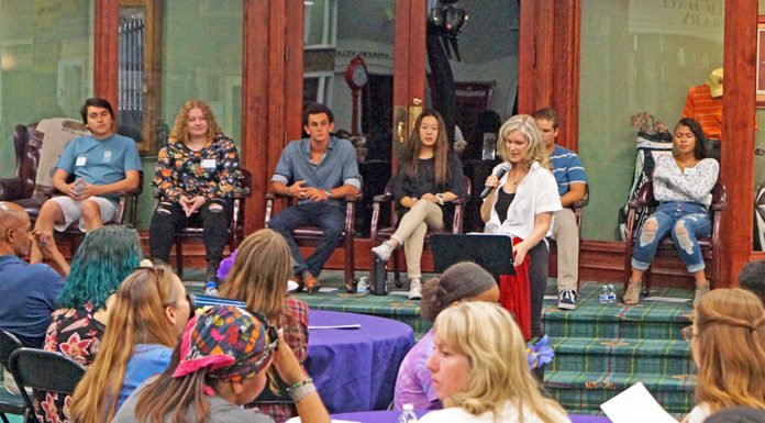 Teens address tough questions during teen panel discussion