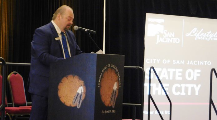 Positive ‘San Jacinto State of City’ reported by Mayor Russ Utz