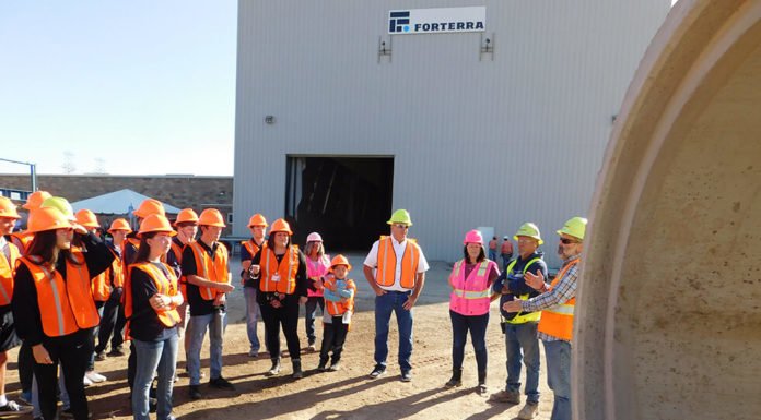 STEM students tour Menifee’s Forterra concrete pipe company for Manufacturing Day