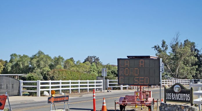 La Paz, Ynez road roundabout nearing completion