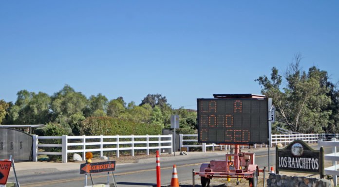 La Paz, Ynez road roundabout nearing completion