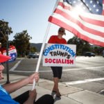 Trump supporters gather at Temecula Duck Pond rally