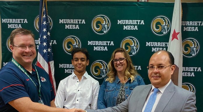 Murrieta Mesa High School welcomes American Federation of Speedball as official club sport