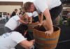 Take off your shoes and stomp a while at Callaway Winery’s annual grape stomp