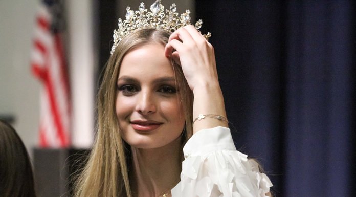 GOHS graduate, Miss Albania visits campus, city