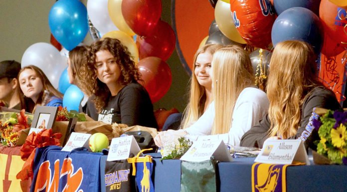 Local high school student athletes commit to play at college during early signing period