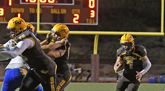 HS Football: Temecula Valley’s last second win over West Ranch boosts them into CIF Finals