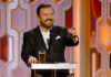 Ricky Gervais returning to host the 2020 Golden Globe Awards