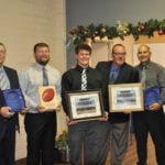 Top footballers honored at awards banquet