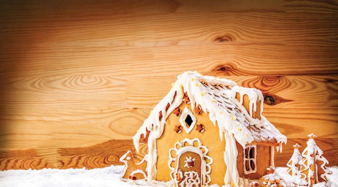 Create a durable gingerbread house