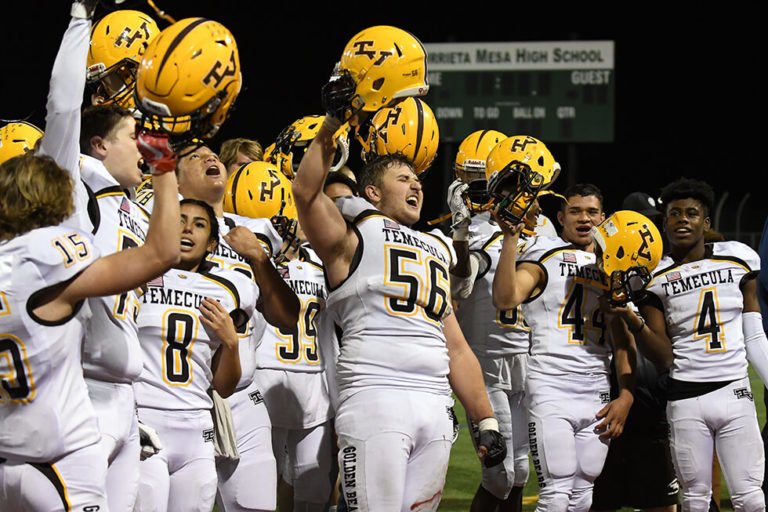 HS Football Temecula Valley ends most successful season ever with CIF