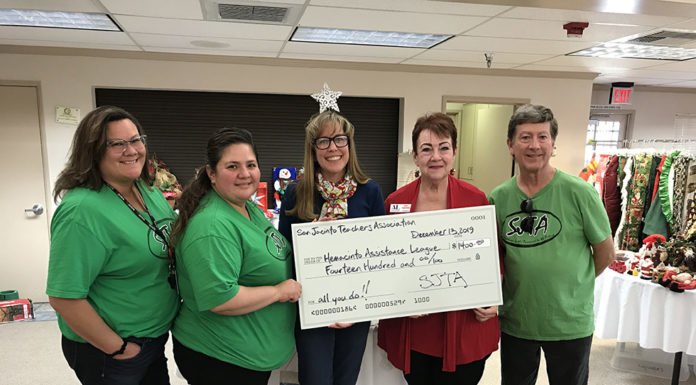 San Jacinto Teachers’ Association supports Hemacinto Assistance League