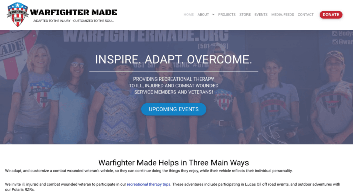 Warfighter Made restores hope to injured veterans