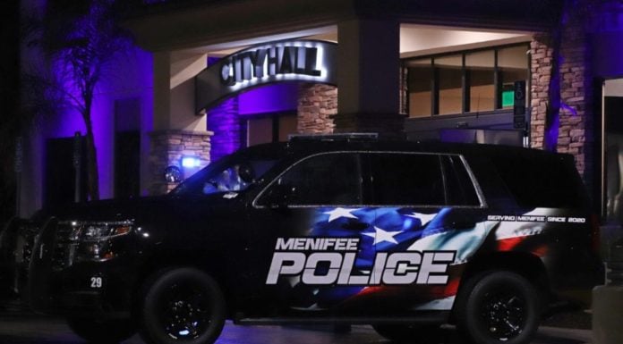 Menifee PD reveals first patrol car