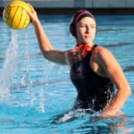 HS Girls’ Water Polo: Lady Nighthawks turn it up at America’s Finest City Tournament Murrieta Valley High School girls water polo player