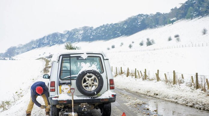Stock the car for roadside emergencies
