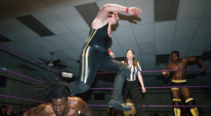 PHOTOS: Wrestlers put on a show at Wildomar Elks Lodge