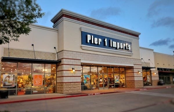 Pier 1 Imports closing nearly half of stores as sales falter