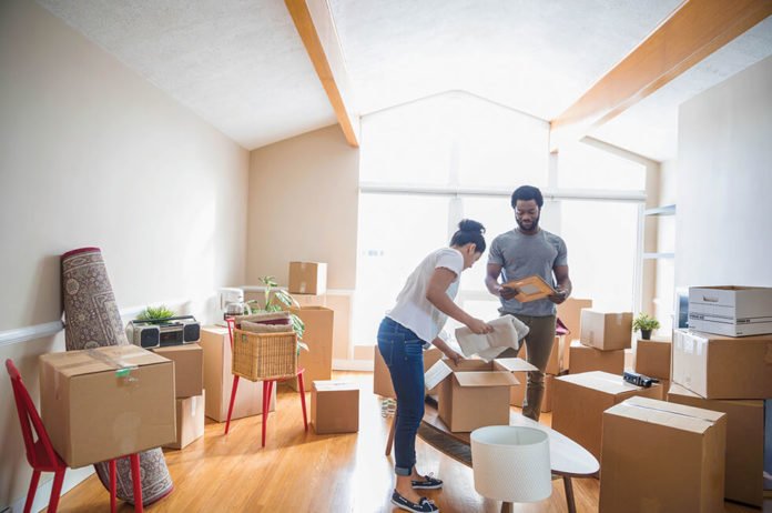 People moving in to a new place