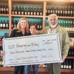 Fazeli Cellars makes donation to Honoring Our Fallen