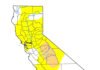 Drought returns to California amid dry winter graph