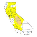 Drought returns to California amid dry winter graph