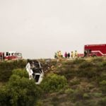 Bus rollover on I-15 leaves 3 dead, 18 injured
