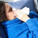 Sick woman
