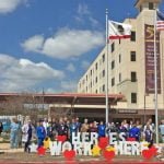 Local company lifts the spirits of hospital workers with ‘Heroes’ signs