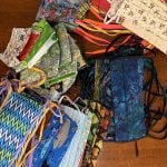 ‘Sowers’ use all sorts of groovy patterns to sew masks for community facemasks