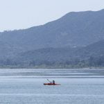 Lake levels rise while residents respect social distancing guidelines at Lake Elsinore