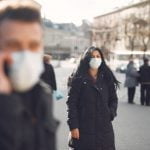 people in masks