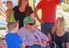 Community parades for Wildomar veteran’s 99th birthday