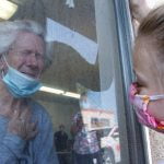 PHOTOS: Hemet skilled nursing facility patients receive special Mother’s Day visit