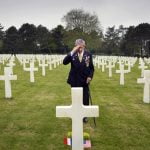 Veterans left in limbo as virus hits Nazi defeat anniversary