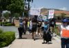 Peaceful demonstrators take to streets of downtown Lake Elsinore to protest death of George Floyd