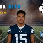 Former Heritage patriot and BYU football standout, Aleva Hifo, competing for roster spot with Chiefs