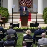 Trump signs executive order on police reform