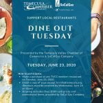 Dine Local Tuesday presented by TVCC and SoCalGas tonight