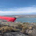 Brush fire erupts west of Lake Elsinore, near Ortega Highway, 60% contained
