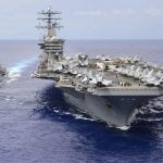 USS Nimitz Carrier Strike Group departs San Diego