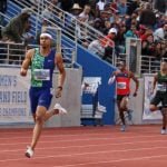 Michael Norman back on track, sprinting toward records
