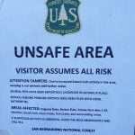San Bernardino National Forest says flyers warning of ‘Satanic Cult activity’ are fake