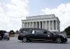 John Lewis’s body arrives in Capitol Rotunda to lie in state