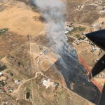 Fire breaks out in Winchester