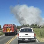 Brush fire reported near Highway 371 in Anza
