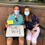 Temecula resident crosses the COVID-19 finish line at Temecula Valley Hospital David Rich and wife Roxana